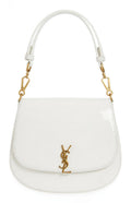 Saint Laurent Mini Voltaire Bag glossy White