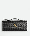 Bottega Veneta Inspired Clutch Black