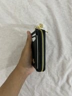 Coach Zip Card Case in Signature Canvas