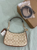 Coach Teri Shoulder Bag (with Box and  long strap)