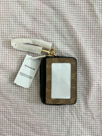 Coach Zip Card Case in Signature Canvas