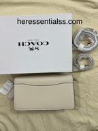 WHITE COACH TAB 26 BAG (WITH STRAPS & BOX)