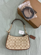 Coach Teri Shoulder Bag (with Box and  long strap)