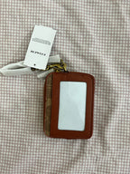 Coach Zip Card Case in Signature Canvas