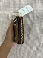 Coach Zip Card Case in Signature Canvas