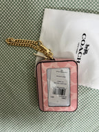 Coach Zip Card Case in Signature Canvas