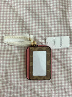 Coach Zip Card Case in Signature Canvas
