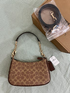 Coach Teri Shoulder Bag (with Box, and  long strap)