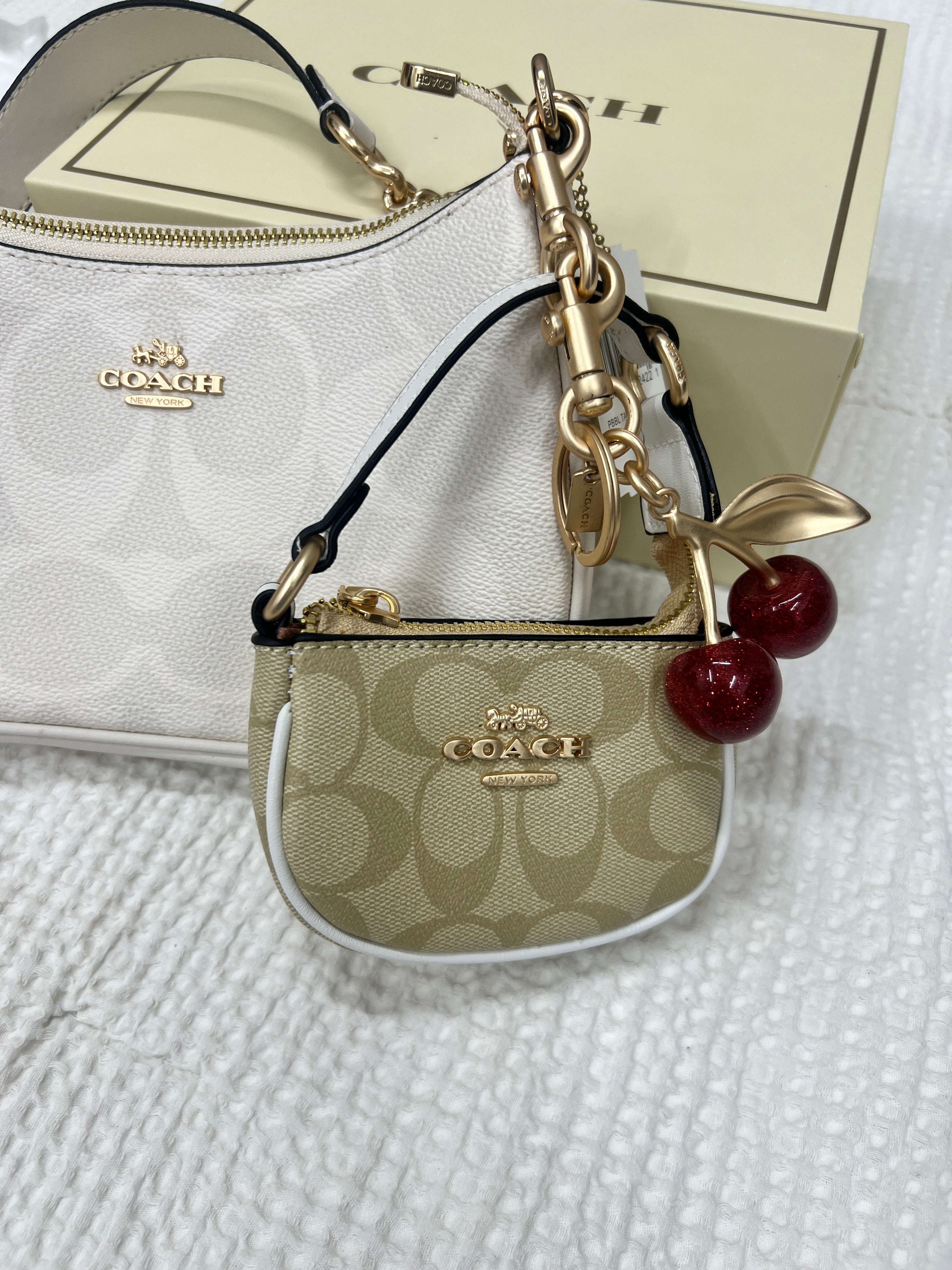 Coach inspired wallet ( WITHOUT CHERRY)