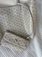 Goyard Tote Bag - Apricot (Large with Pouch)