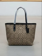 Coach - Signature Tote Bag Dark Beige