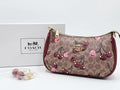 Coach - Teri Shoulder Bag Brown Cherry Emblem
