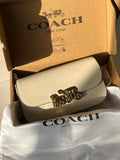 COACH Harper Shoulder Bag Beige