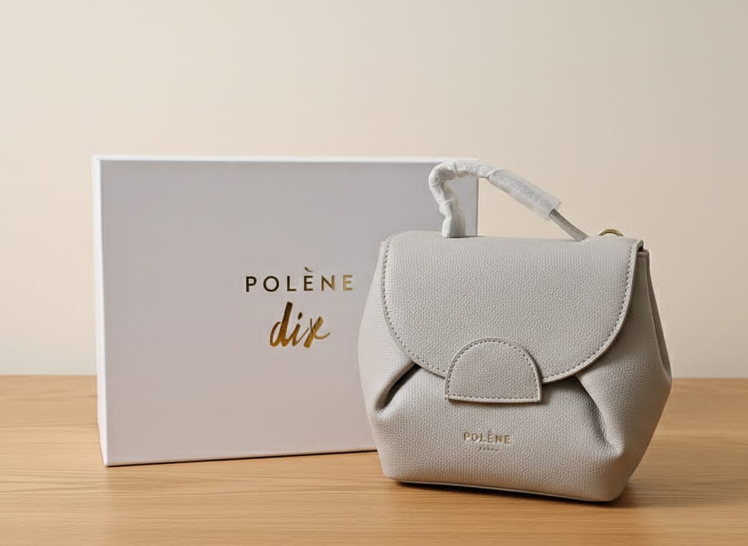 Polène Numéro Un Nano handbag Gray