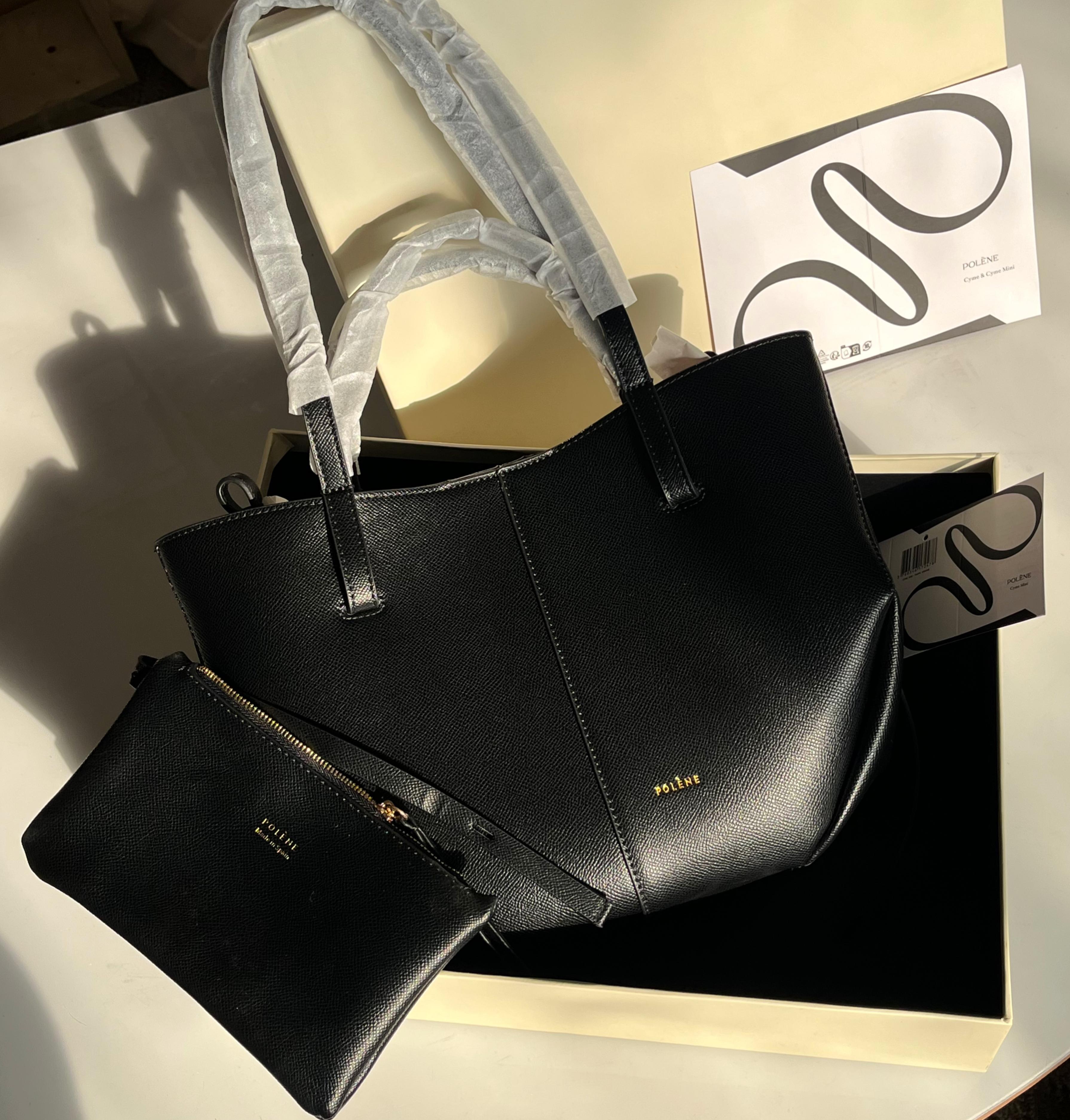 Polène Cyme bag Black
