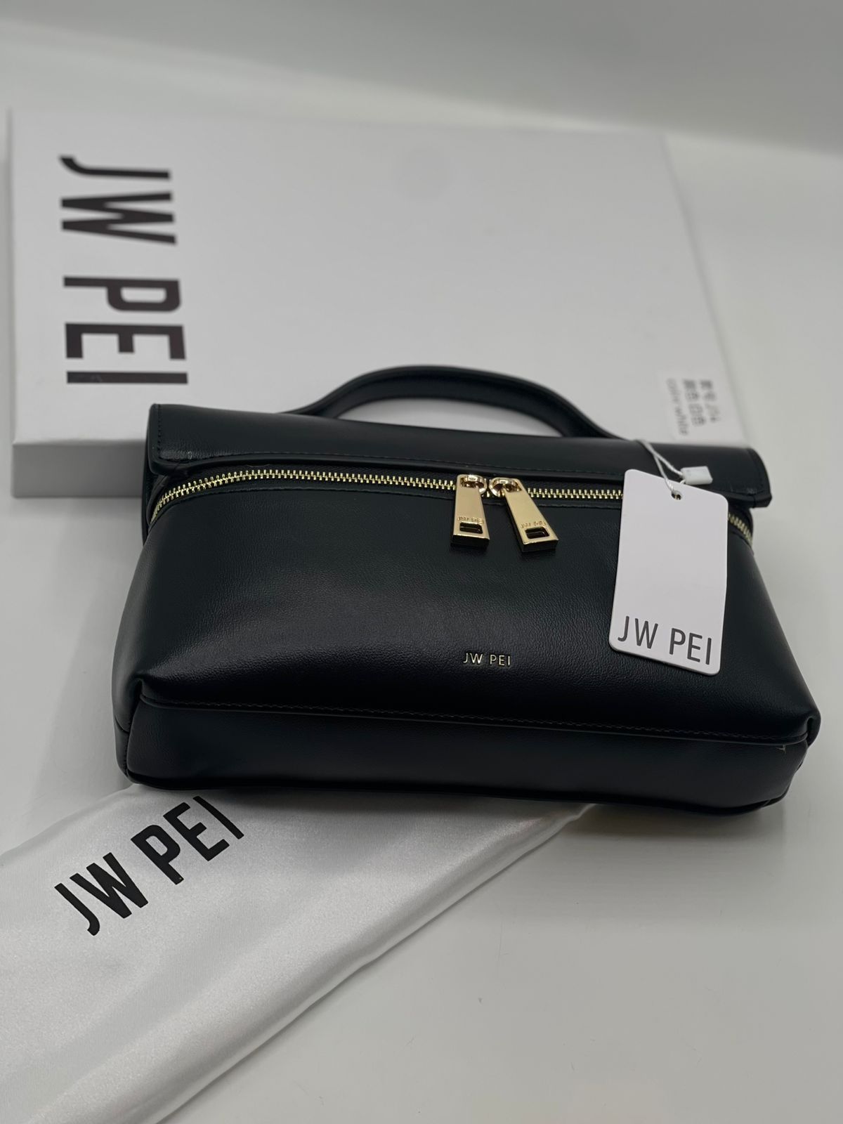 JW PEI Thea Top Handle Bag – Black