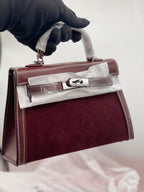 Hermès Kelly Mini Bag – Burgundy