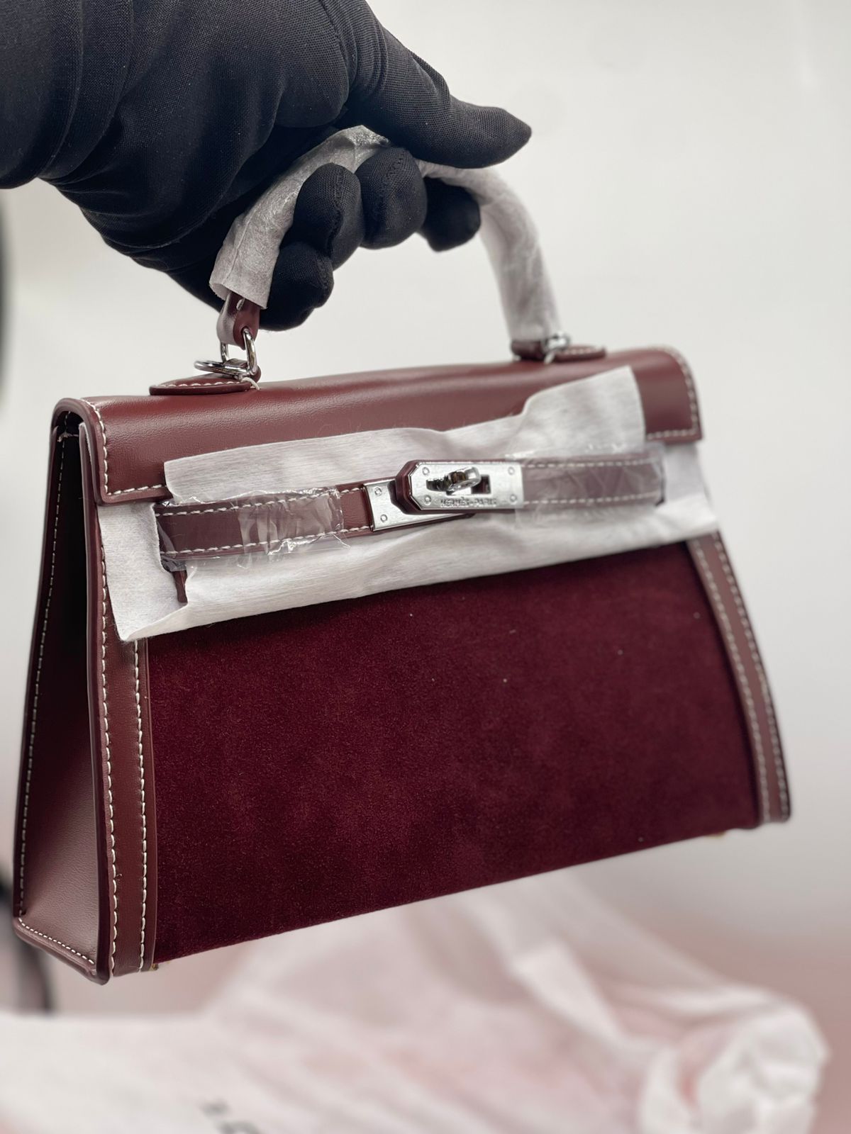 Hermès Kelly Mini Bag – Burgundy