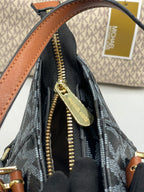 Michael Kors Signature Tote Bag – Jet Black