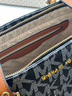 Michael Kors Signature Tote Bag – Jet Black