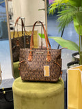 Michael Kors Signature Tote Bag – Coffee Brown
