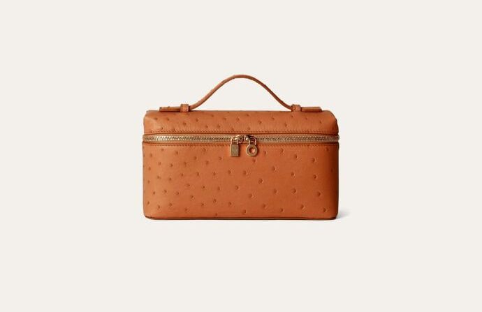 Loro Piana Extra Pocket Crossbody Bag – Camel Brown