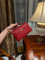 Loro Piana Extra Pocket L27 Crossbody Bag – Ruby Red