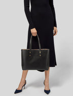 Burberry Crest Reversible Tote Bag – Black