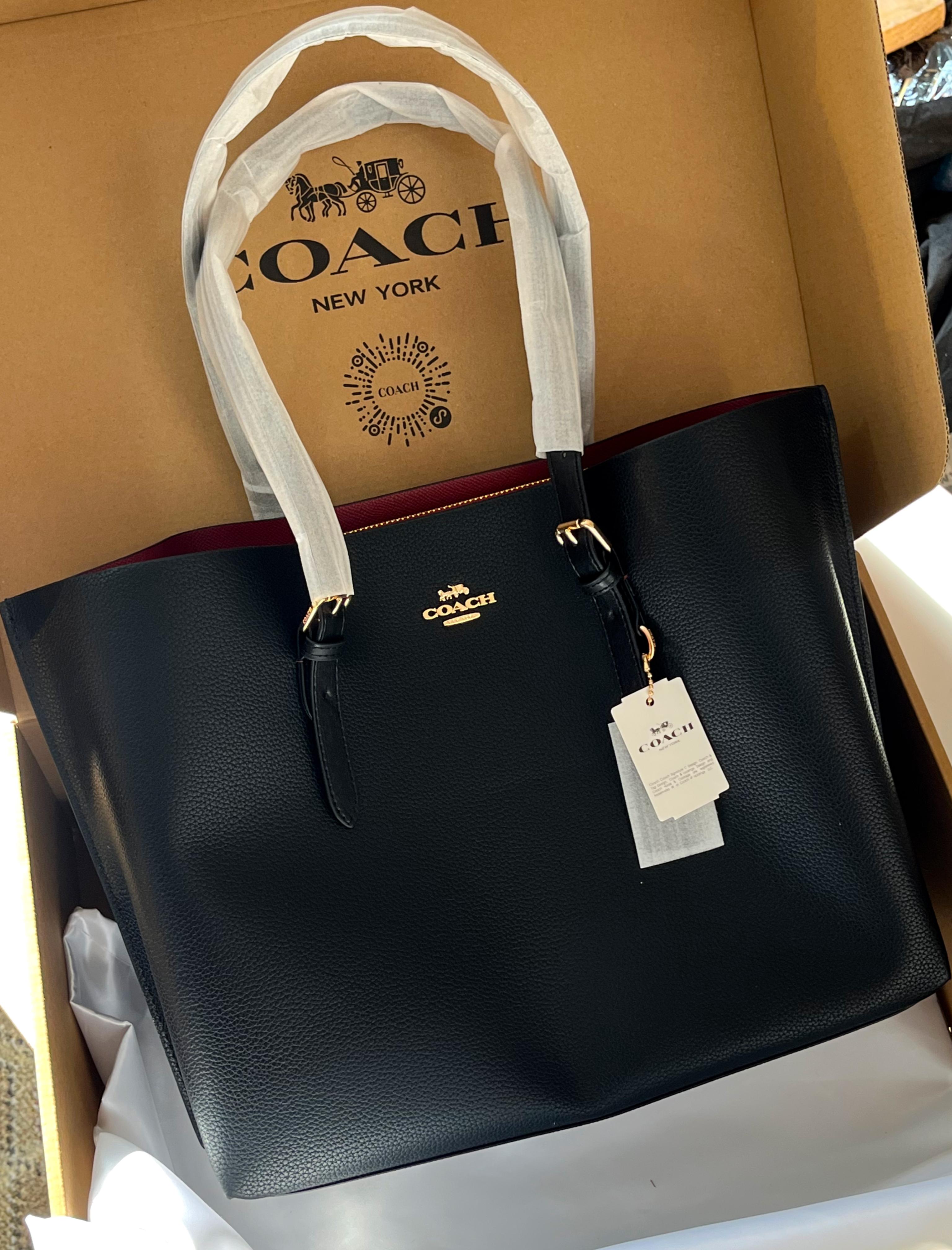 COACH Mollie Tote Bag Black