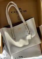 COACH Mollie Tote Bag White