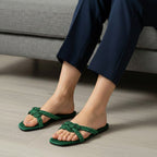 ZARA Flat Mesh Slippers