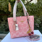 Coach Mollie Tote Bag Pink