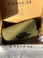 COACH Harper Shoulder Bag Green