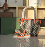 Goyard Zip Bag - Mini Brown (With Pouch)