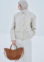 Polène Cyme bag Camel