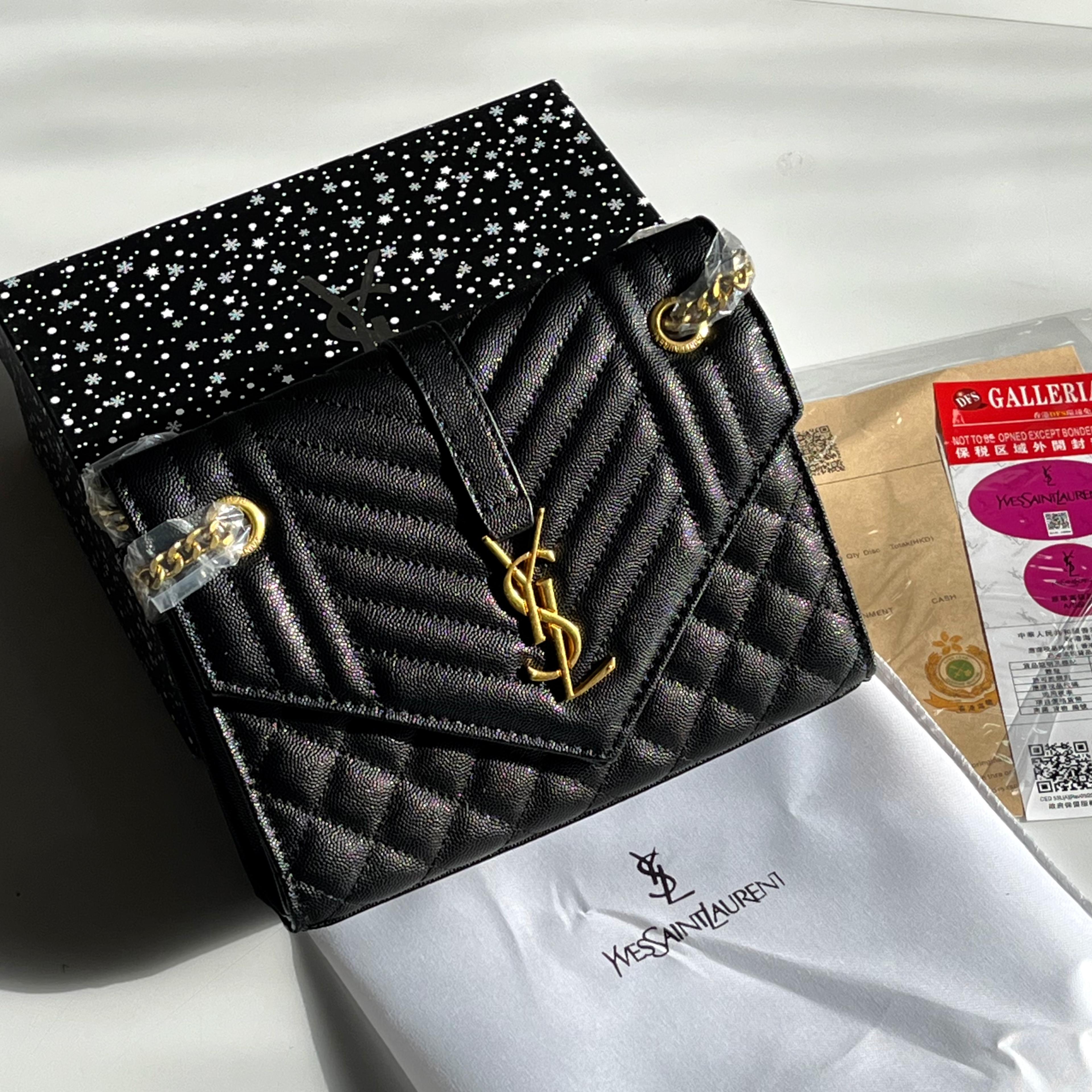 YSL - Crossbody Bag With Long Chain
