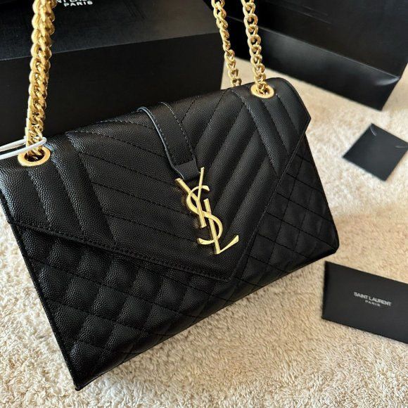 YSL - Crossbody Bag With Long Chain