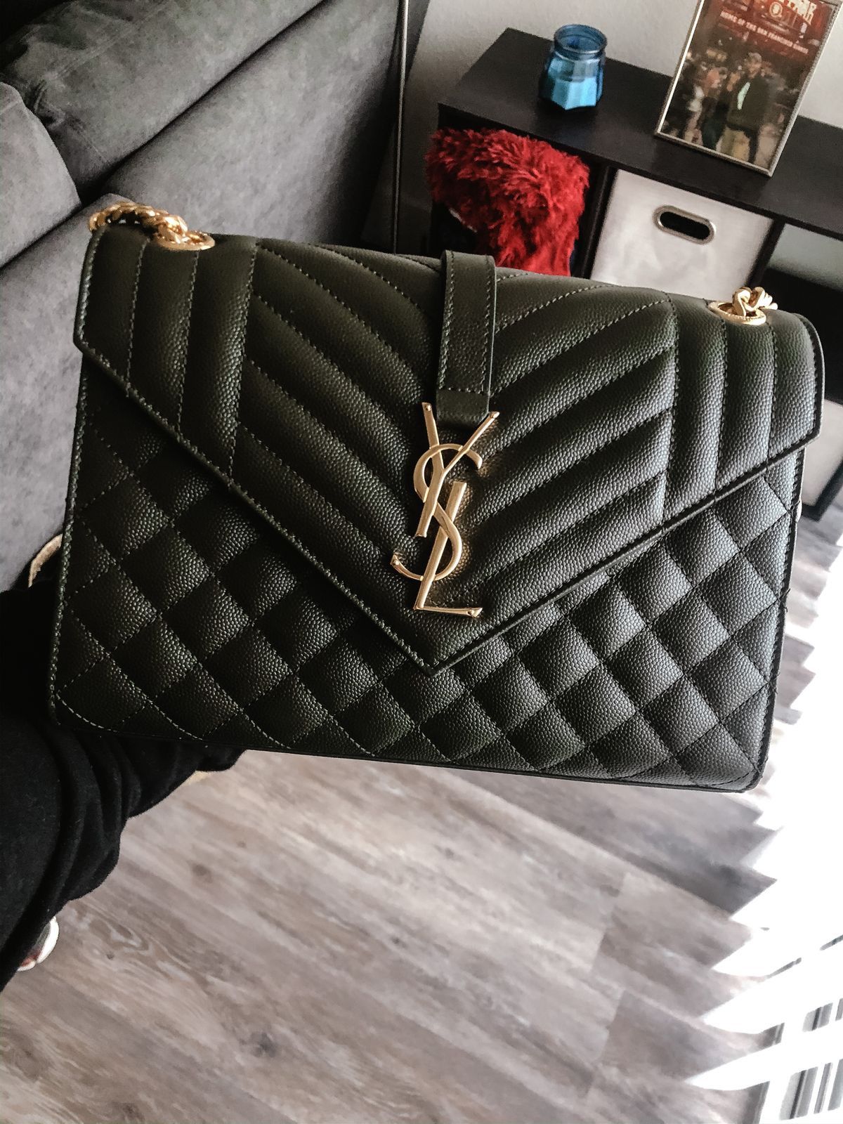 YSL - Crossbody Bag With Long Chain