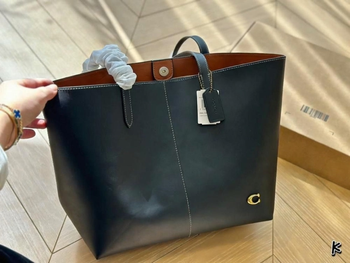 Coach North Tote Bag 32 Black