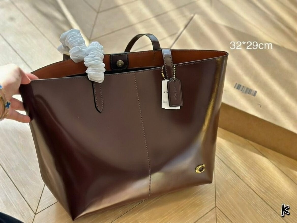 Coach North Tote Bag 32 Brown