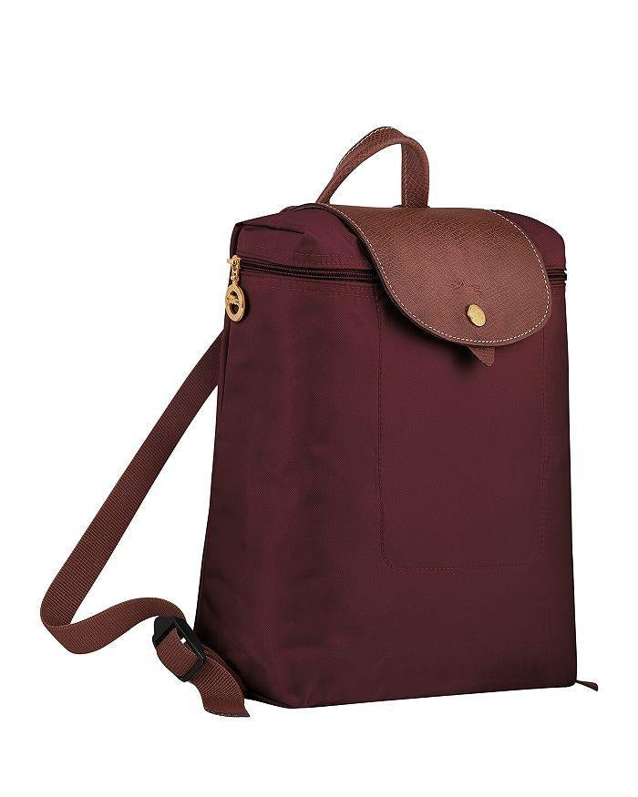 Longchamp Le Pliage Backpack Maroon