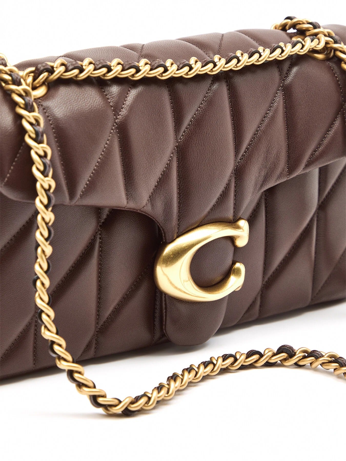 Coach Quilted Tabby shoulder bag Brown