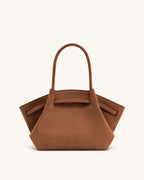 JW PEI Hana Faux Suede Tote Bag in Brown