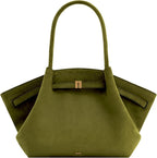 JW PEI Hana Faux Suede Tote Bag in Green