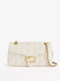 Coach Quilted Tabby shoulder bag White