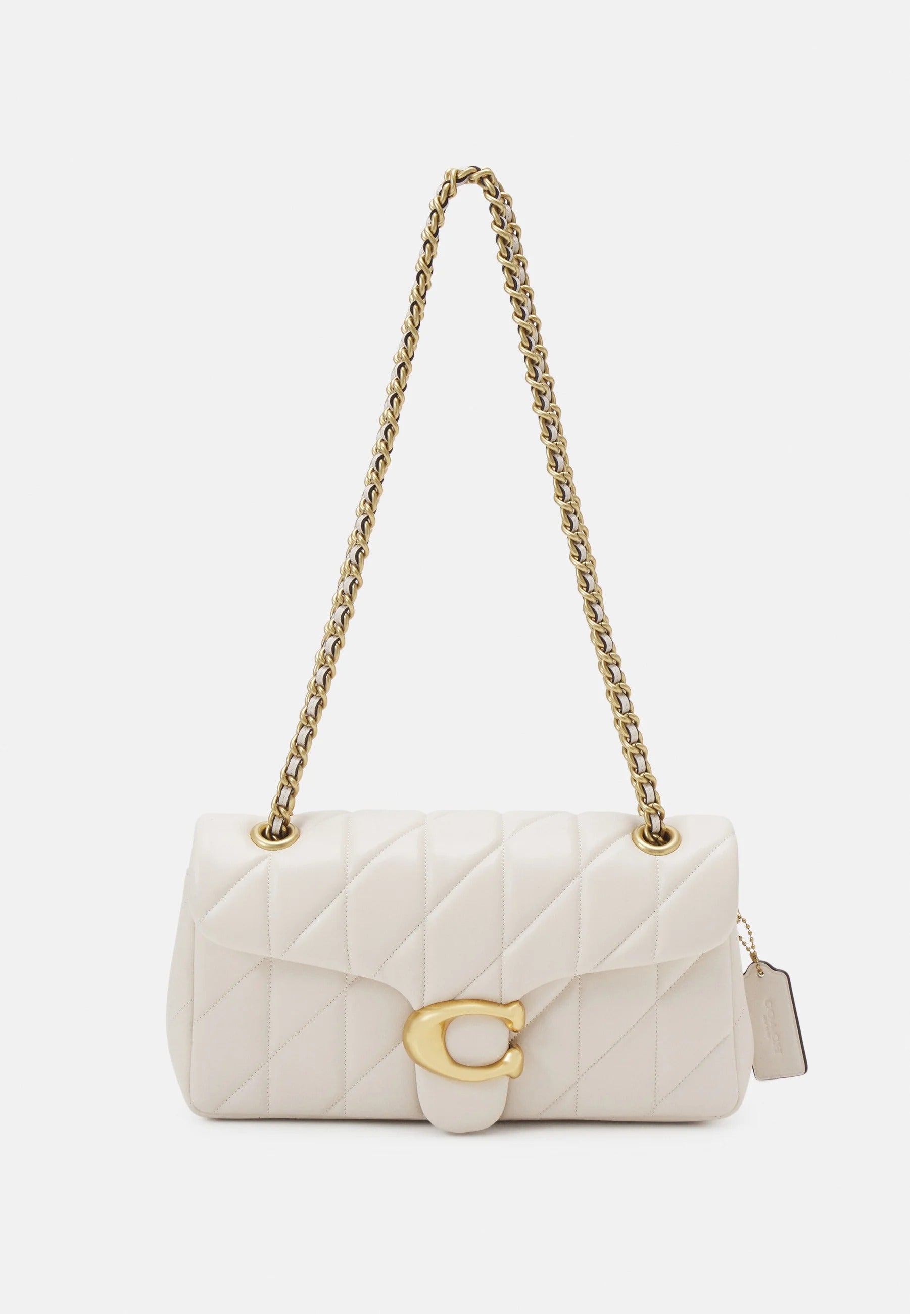 Coach Quilted Tabby shoulder bag White